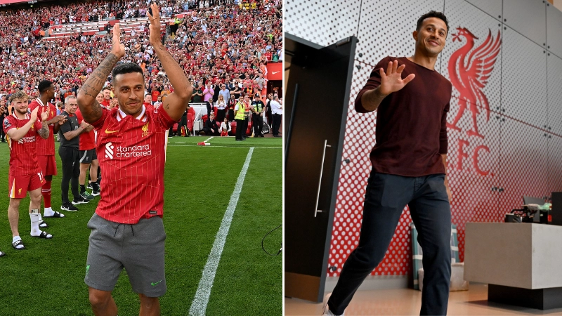 Thiago approached over stunning return to football less than 24 hours after his retirement