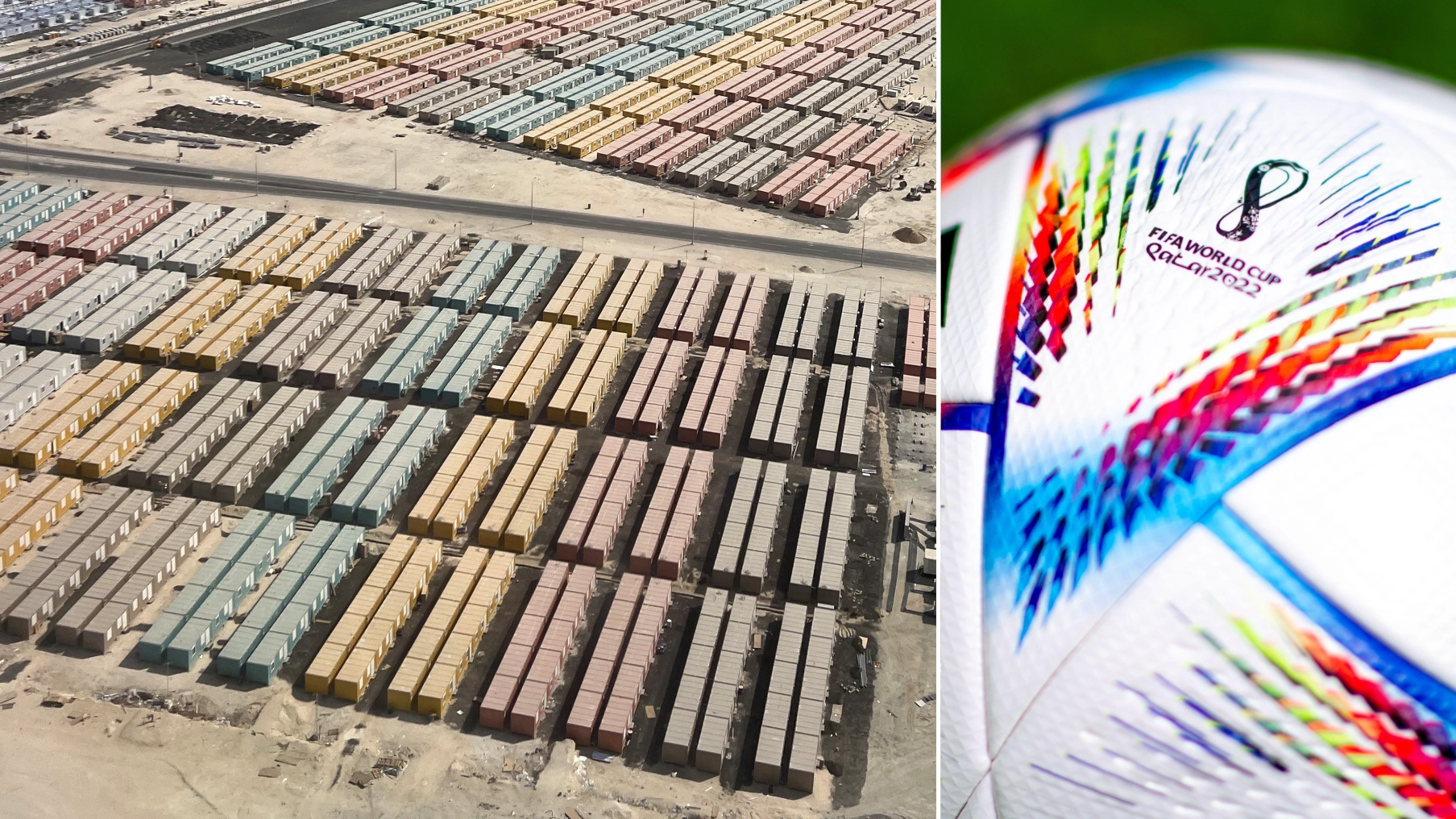 World Cup compared to the infamous Fyre Festival after bleak 'shipping container' accommodation advertised to fans