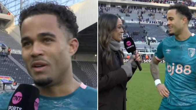 Fans left stunned after seeing what TNT Sports displayed on the screen after Bournemouth beat Newcastle