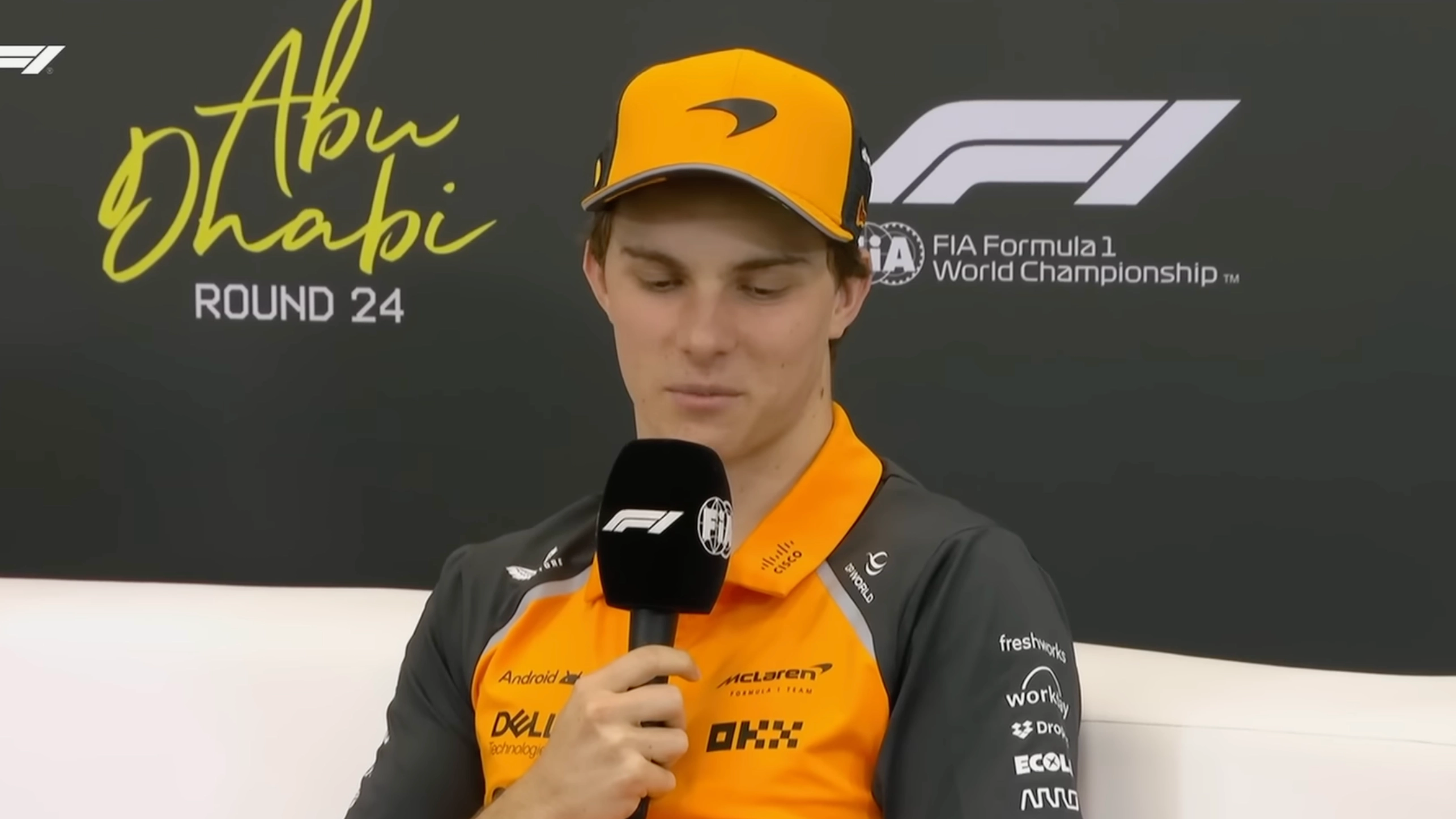 Oscar Piastri Asked if He Will Let Lando Norris Pass Through at Abu Dhabi GP