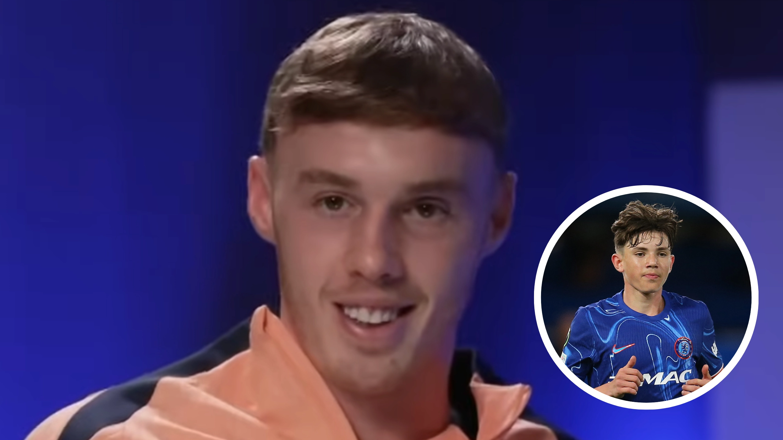 Cole Palmer's nine-word response after being asked question about 16-year-old Chelsea teammate Reggie Walsh is brutal