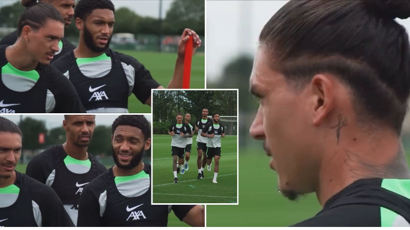 Darwin Nunez heard motivating his Liverpool teammates in English after Jurgen Klopp concerns