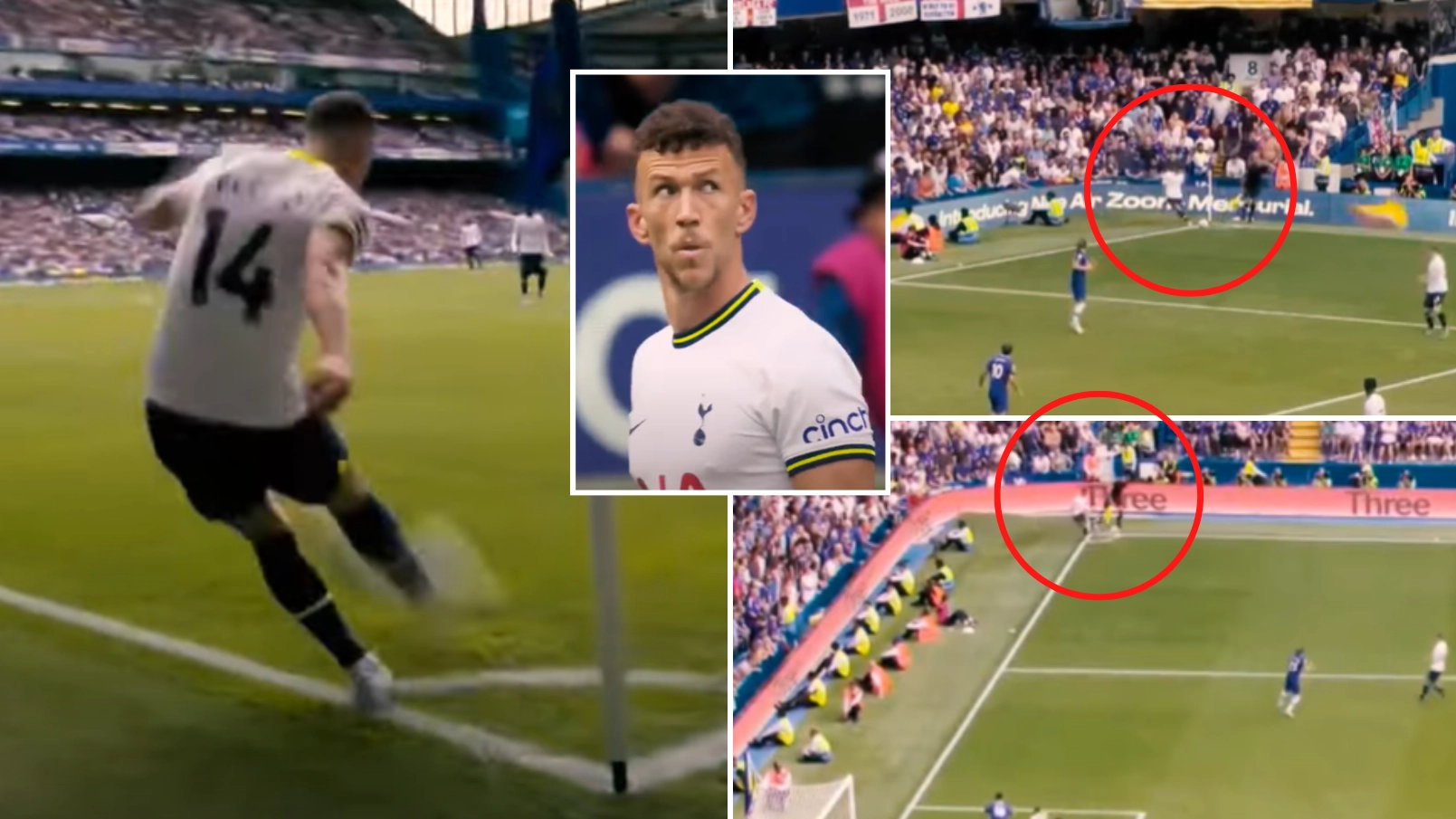 You may have missed Ivan Perisic taking corners with both feet against Chelsea