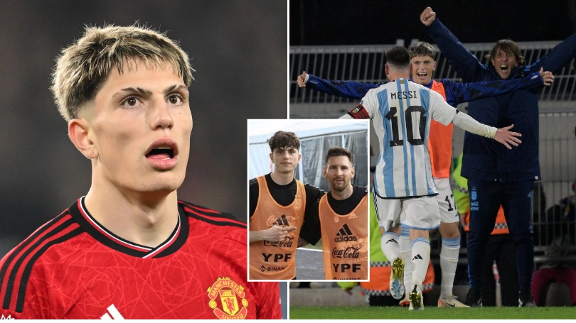 Alejandro Garnacho's brother hits out at 'fake' Lionel Messi claim