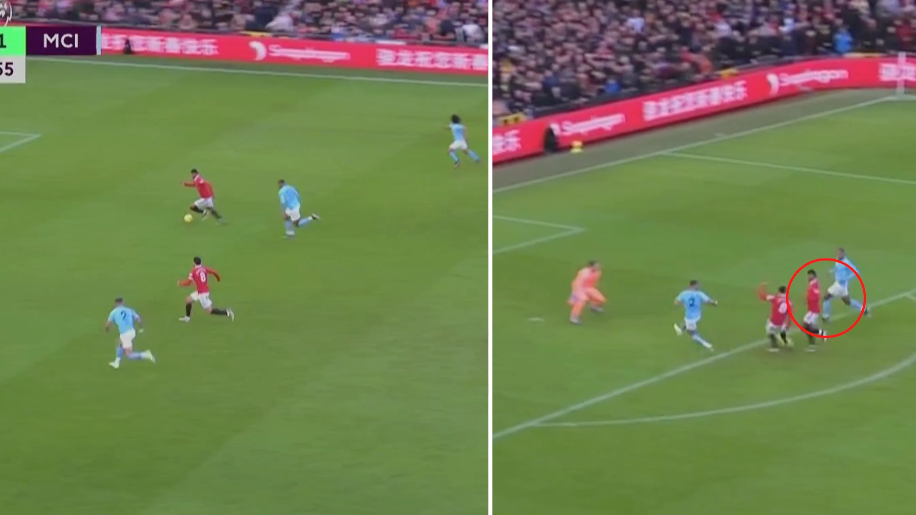 Why the Bruno Fernandes goal stood even with Marcus Rashford clearly offside