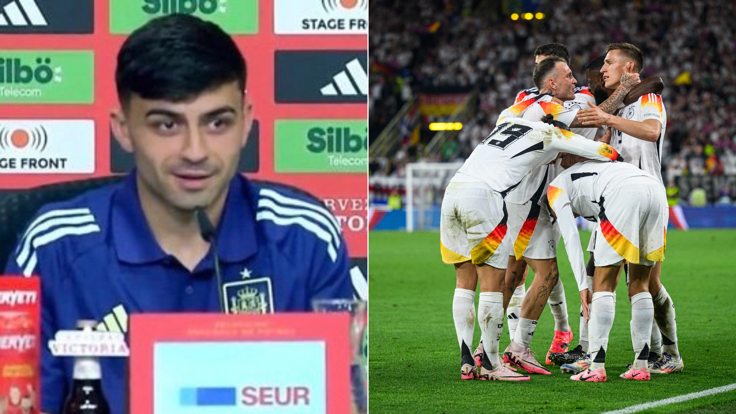 Pedri accuses Germany player of showing 'lack of respect' ahead of Euro 2024 quarter-final game
