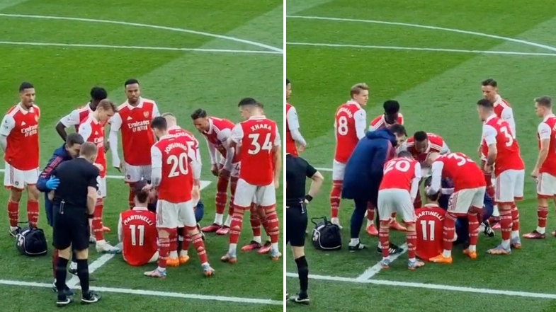Arsenal fans absolutely love the togetherness shown by players during Leicester City win