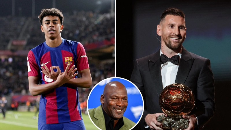 Lamine Yamal set to follow Lionel Messi by signing 'Michael Jordan contract' that could make him millions