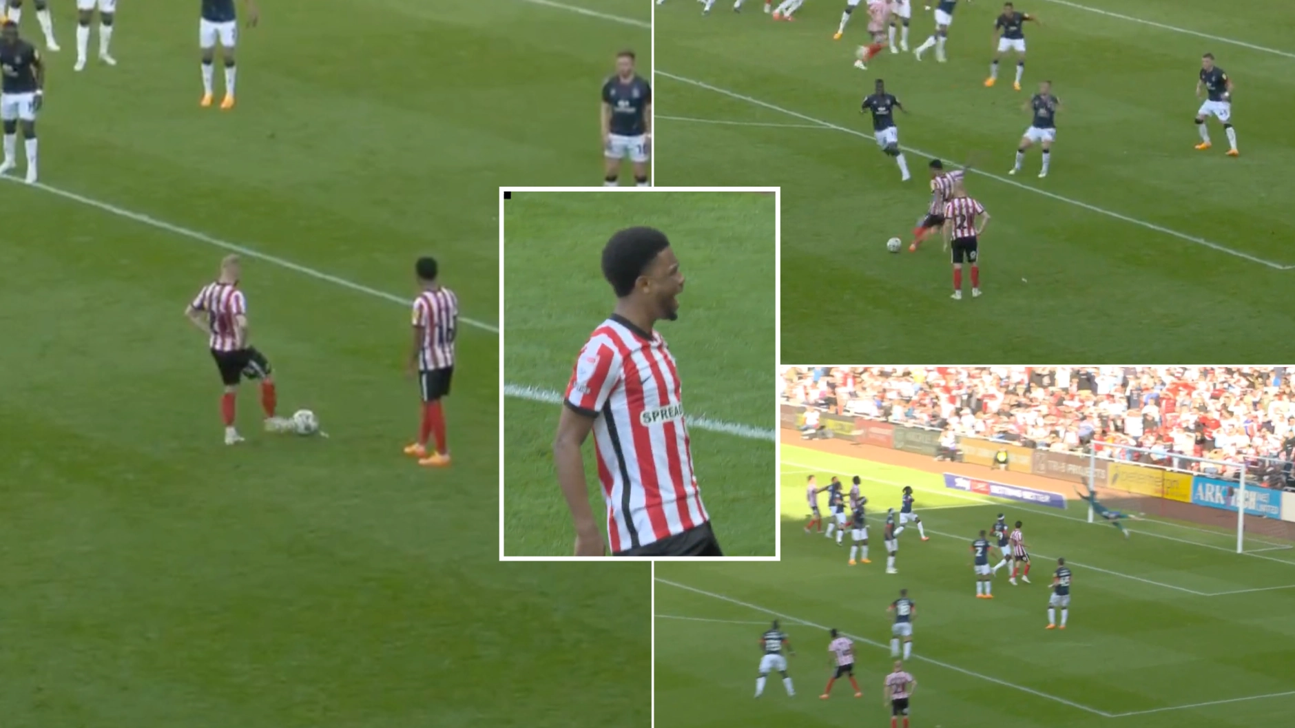 Amad Diallo scores stunning goal for Sunderland in Championship play-off