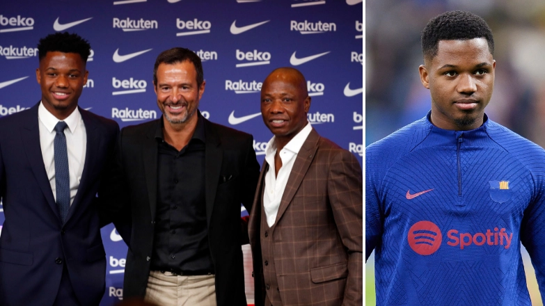 Ansu Fati's father hits out at Barcelona in explosive interview, wants his son to leave