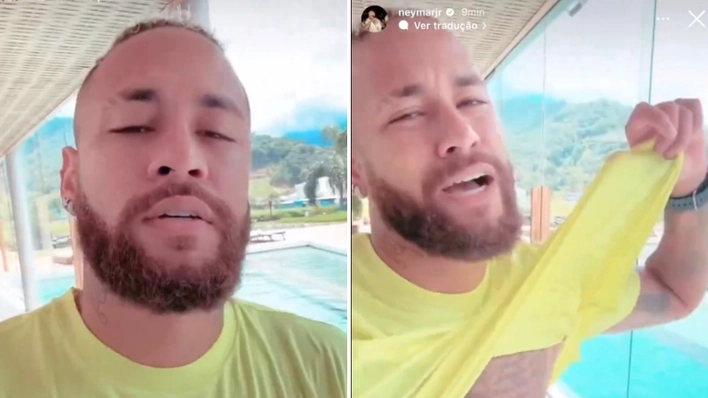 Neymar hits back at claims that he has become overweight since being out injured