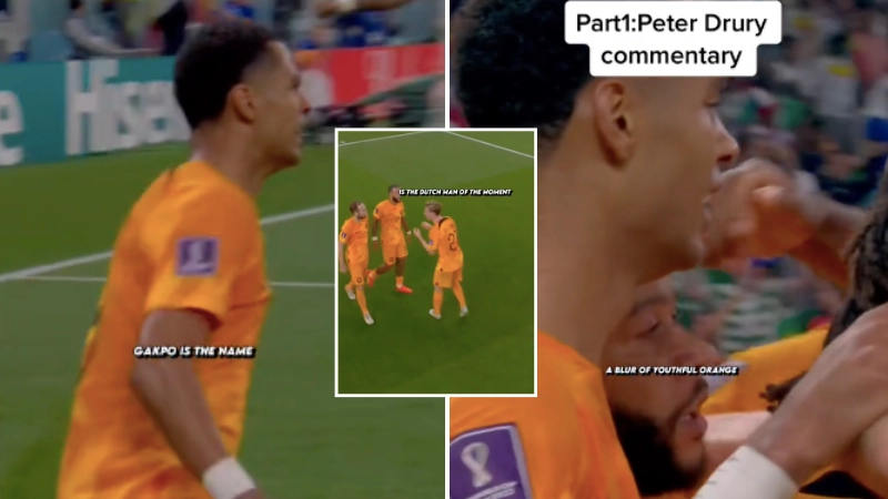 Peter Drury produced his first bit of commentary magic in the 2022 World Cup