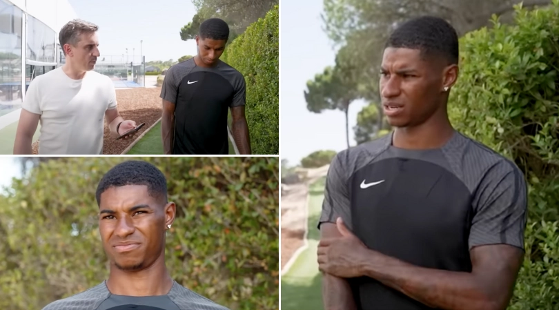 Marcus Rashford doesn't hesitate when naming the best player in the Premier League right now