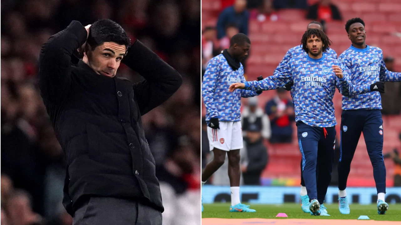 Arsenal star ruled out of Man City clash as Arteta reveals injury concerns