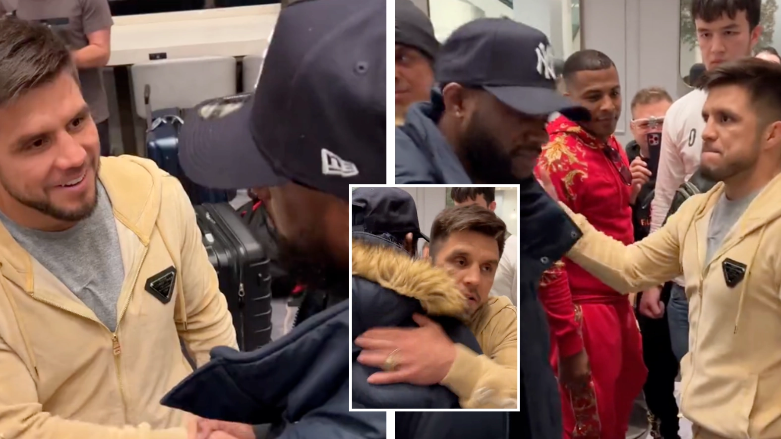 Aljamain Sterling and Henry Cejudo go face to face at hotel ahead of UFC 288, fans all say the same thing