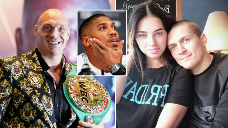 Oleksandr Usyk's wife posts brutal 'grim reaper' meme about Tyson Fury, she showed no mercy