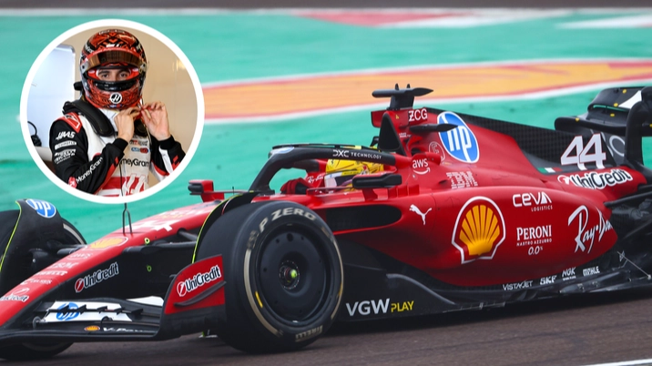 Why rival F1 driver was spotted at Ferrari factory during Lewis Hamilton's first day of testing at new team