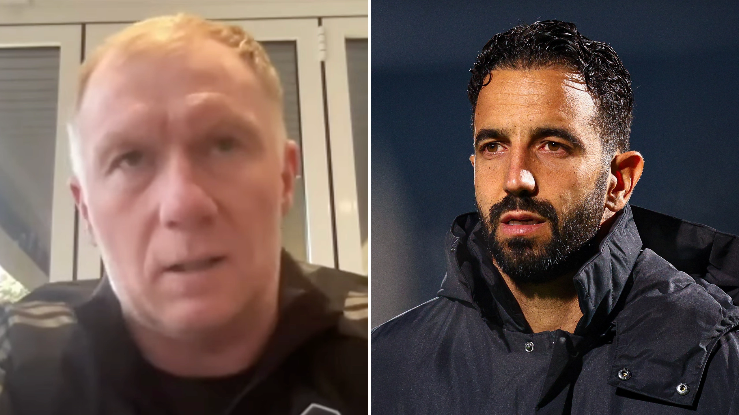Paul Scholes questions 'risky' Ruben Amorim appointment and names two alternatives Man Utd must think about
