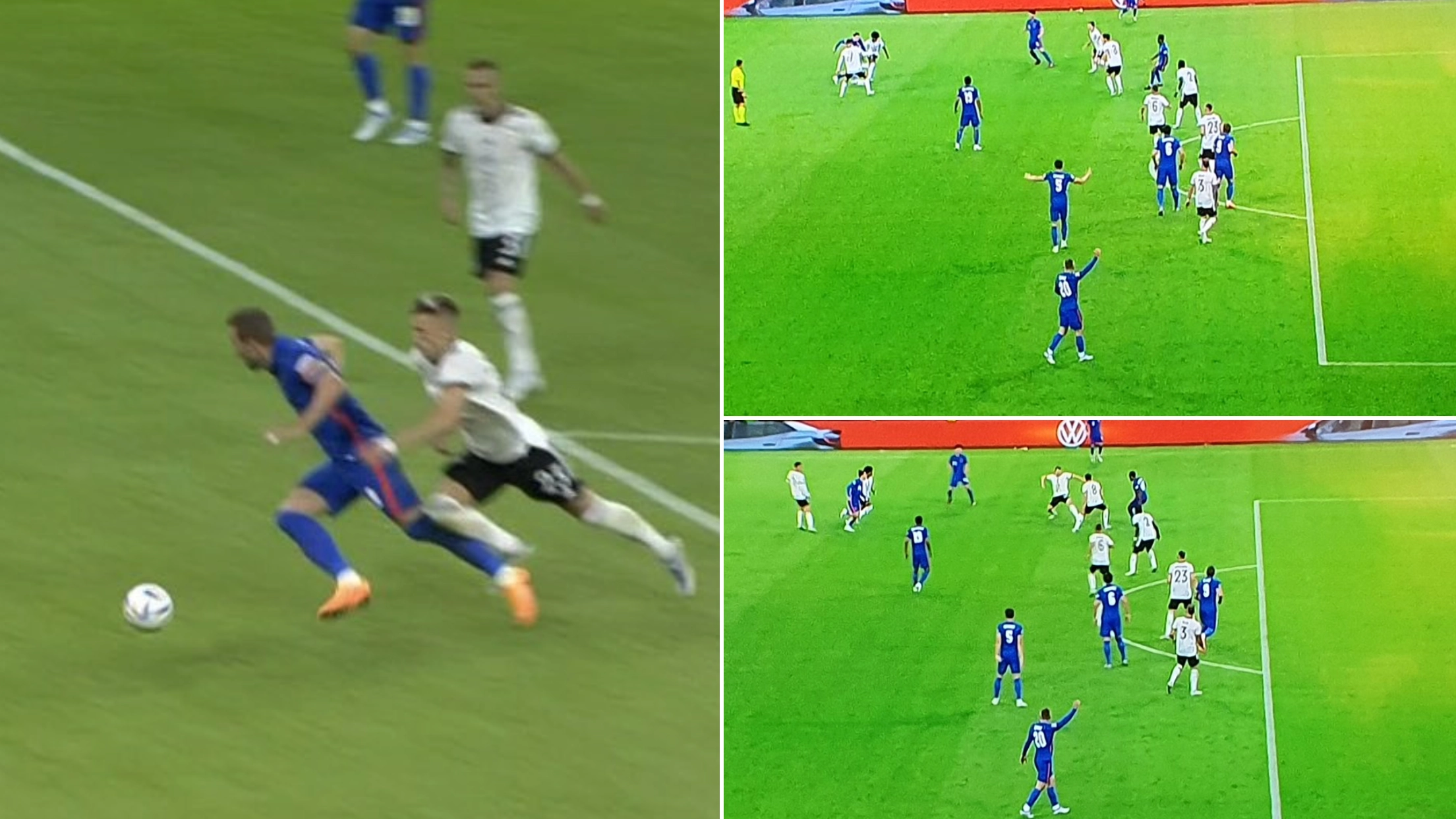 'Pengland Strikes Again!' - Rival Fans Fume As 'Offside' Harry Kane Wins Controversial Penalty