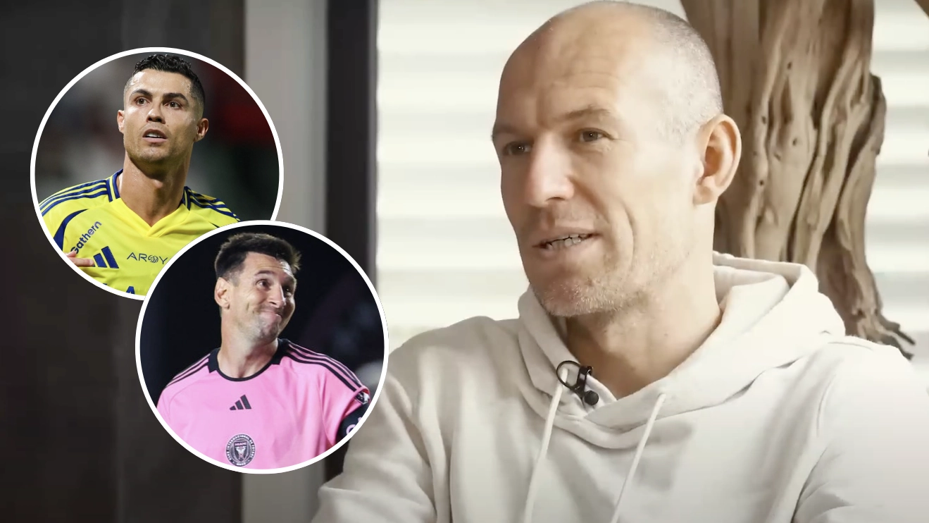 Arjen Robben perfectly settled the Cristiano Ronaldo vs Lionel Messi GOAT debate after facing both multiple times