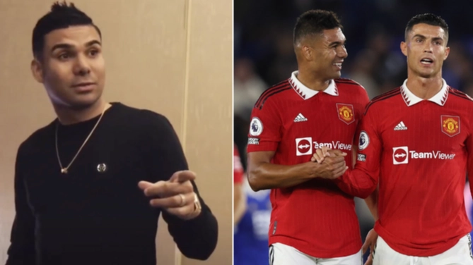 Casemiro picked Cristiano Ronaldo in his top three 'greatest' players of this generation