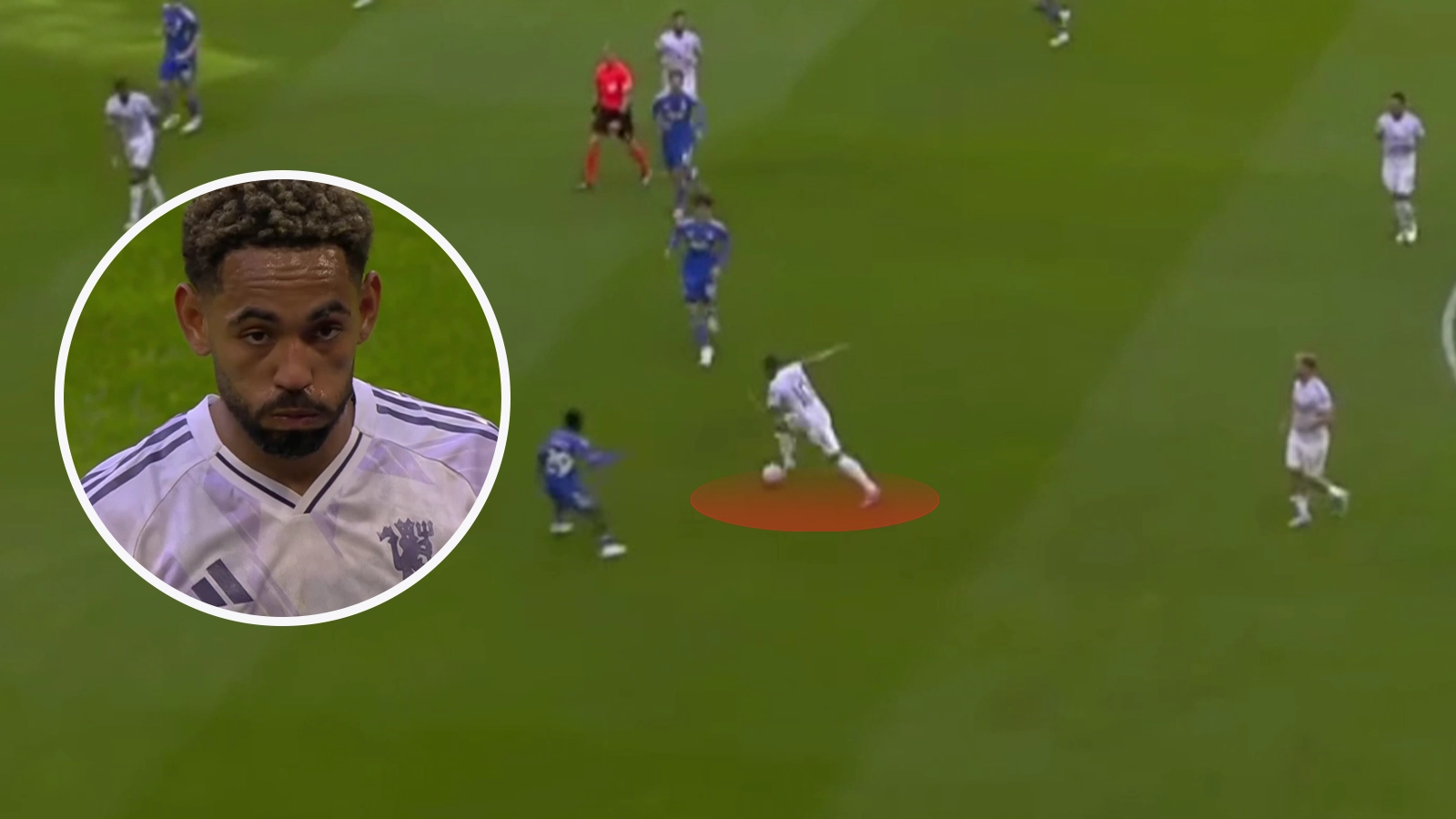 Man Utd fans have made up their minds on Matheus Cunha after just 45 minutes vs Leeds