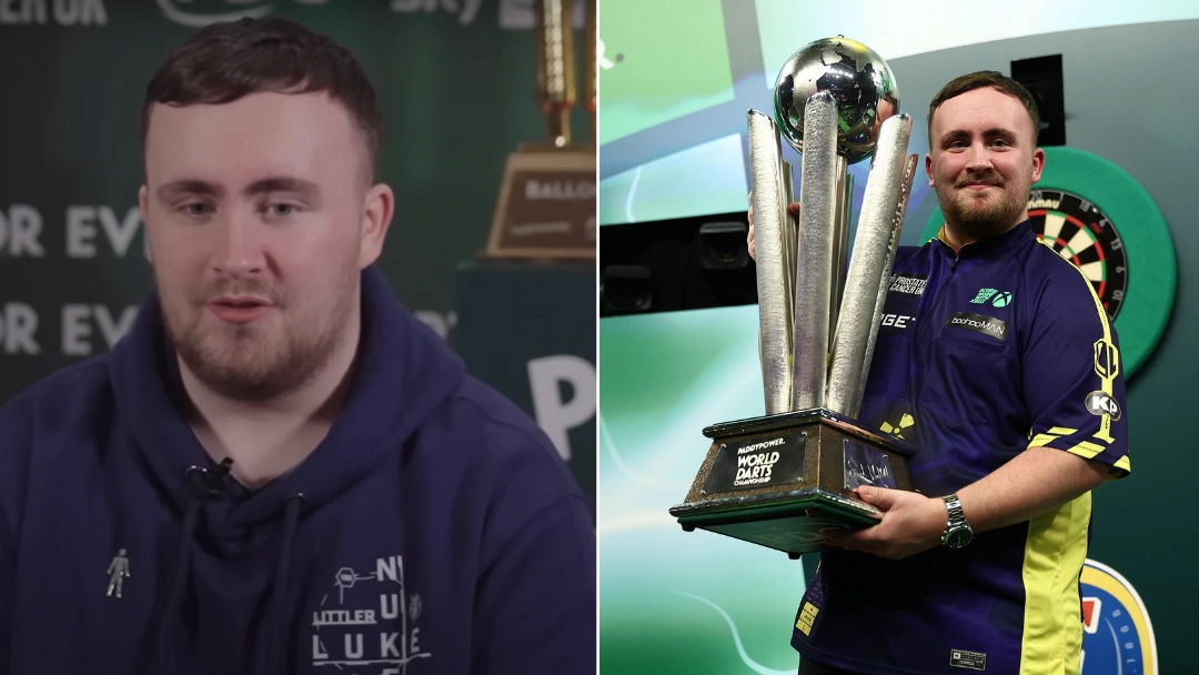 'I’ll never say it' - humble Luke Littler refuses to make comment despite making history at PDC World Darts Championship