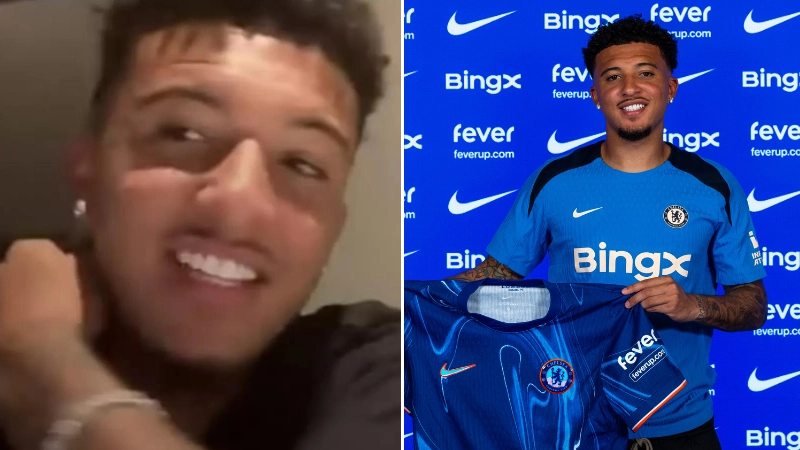 What Jadon Sancho did within seconds of his Chelsea transfer being confirmed has infuriated Man Utd fans
