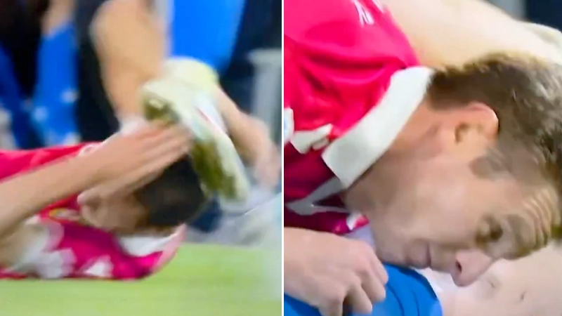 Fans can't believe what Wrexham star Paul Mullin tried to do to Birmingham player as damning footage emerges
