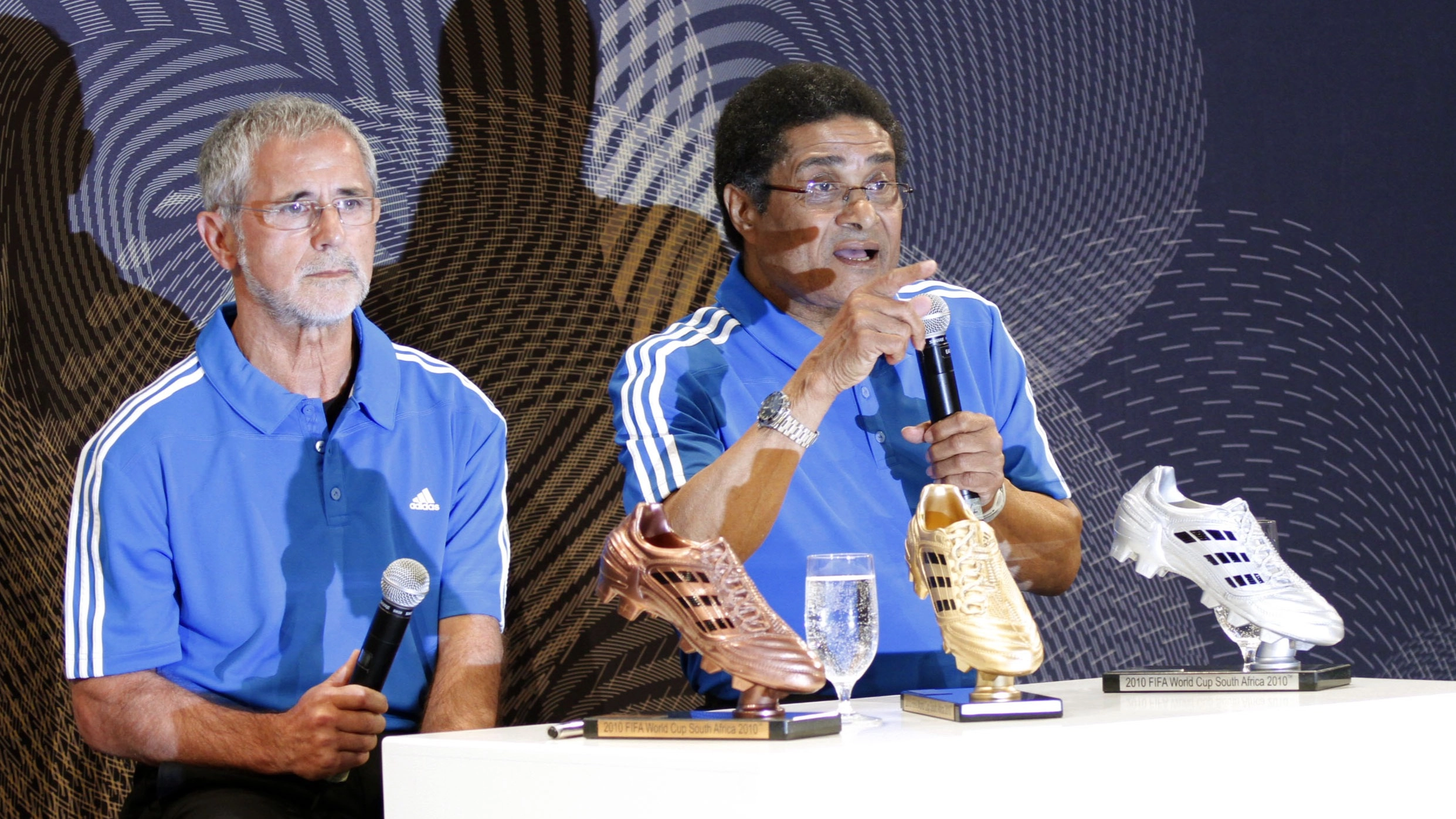 What happened when four players were tied for the Golden Boot at the 2010 World Cup