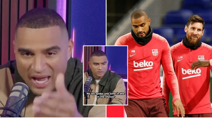 Kevin-Prince Boateng opens up about the only conversation he's had with Lionel Messi