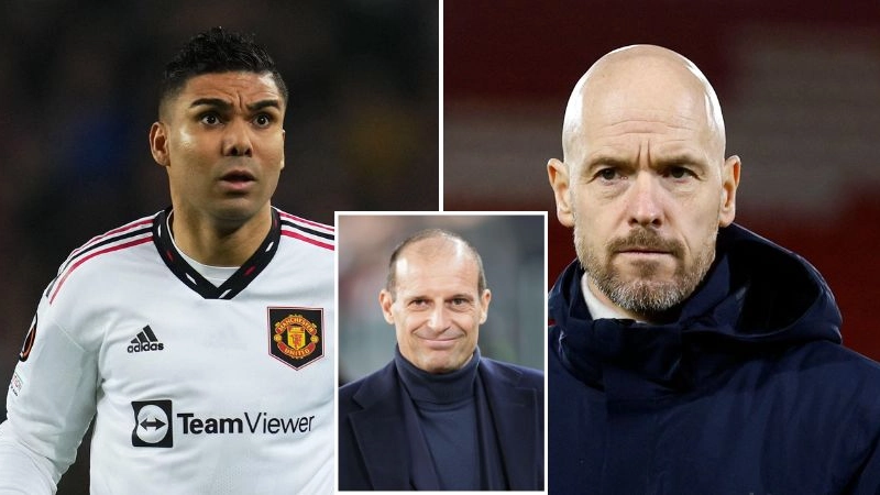 Casemiro told to leave Man Utd for Juventus by former Man City star
