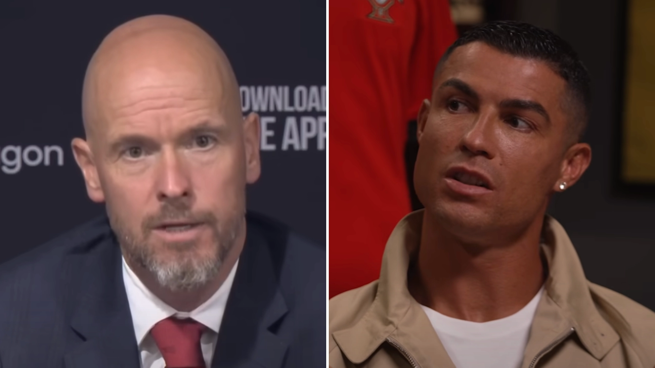 Erik ten Hag issues brutal response to Cristiano Ronaldo after being slammed by Man Utd icon
