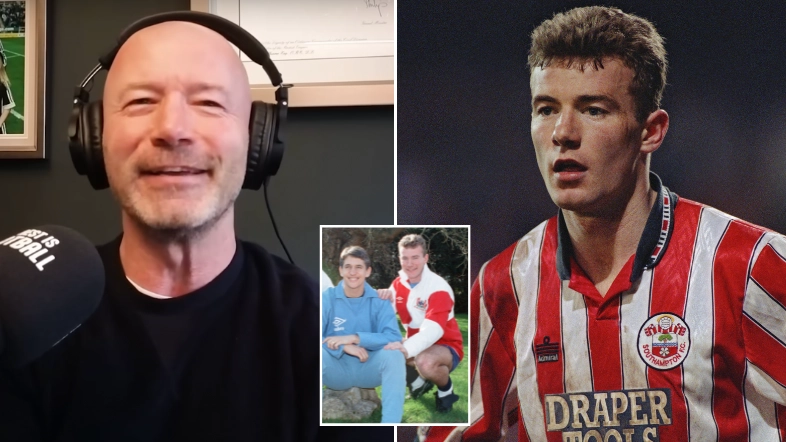 Alan Shearer reveals his first payslip in football and admits he 'blew the lot' on one huge purchase