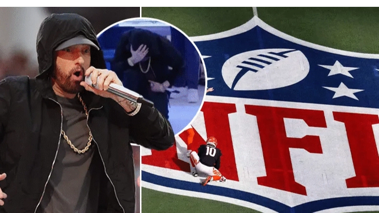 NFL Responds To Eminem Taking The Knee During Super Bowl Halftime Show