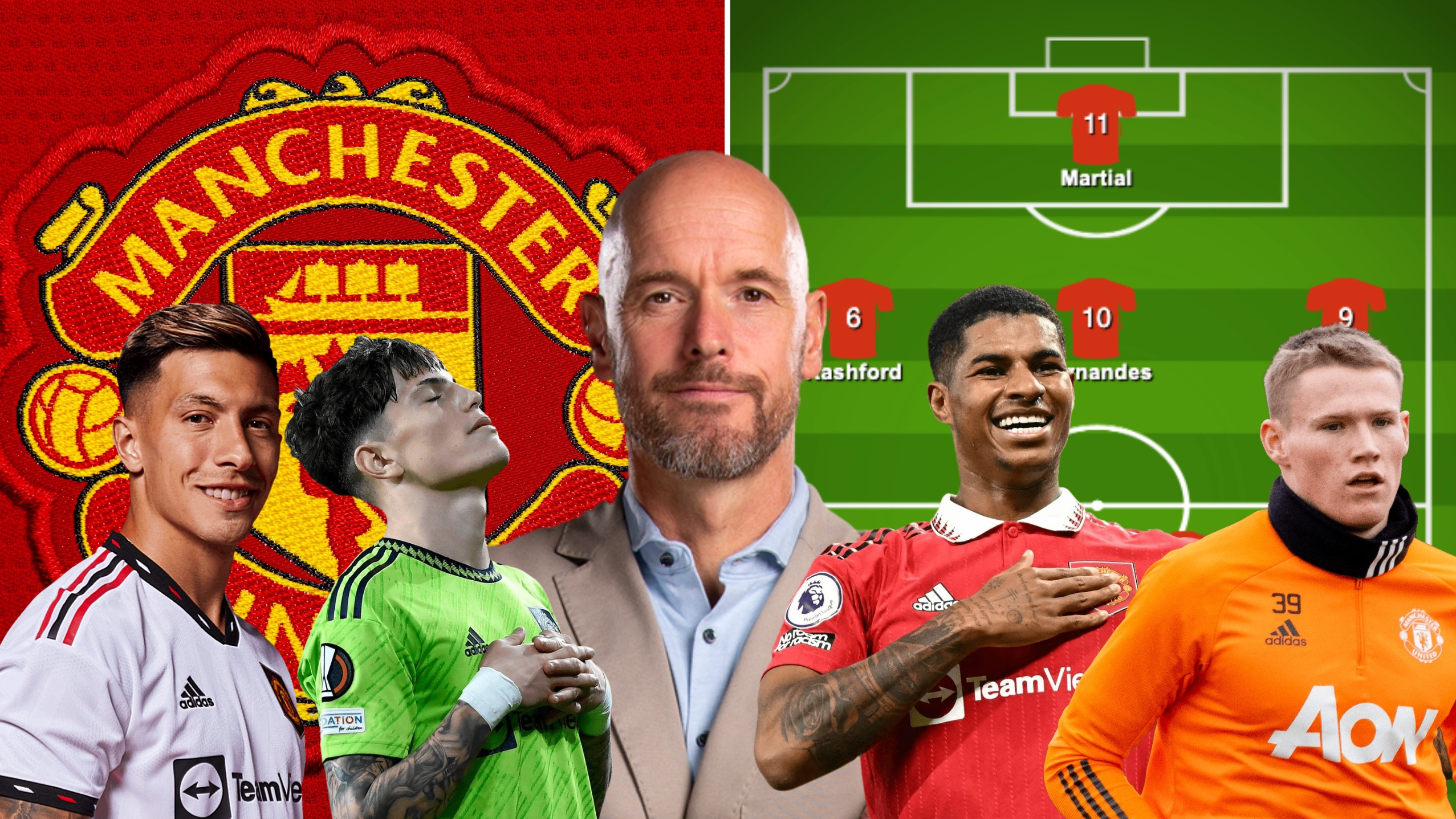 Four ways Man Utd can line up without Casemiro against Arsenal