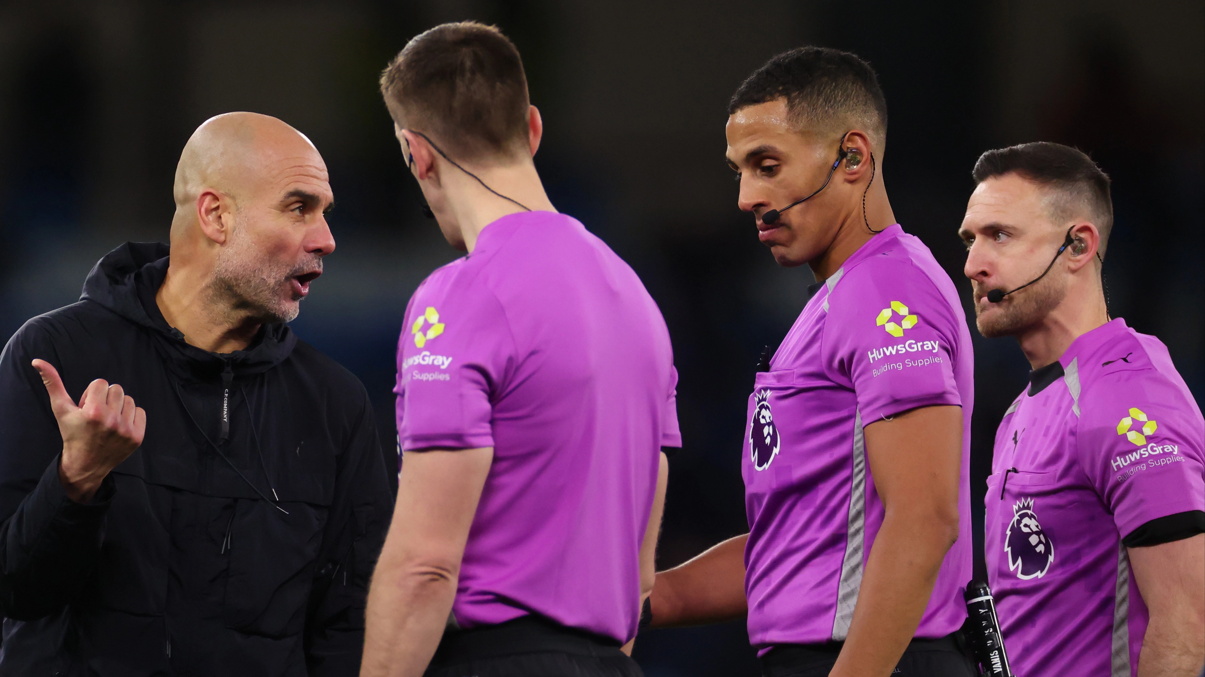 Premier League Decision on Referee After Pep Guardiola's Angry Outburst