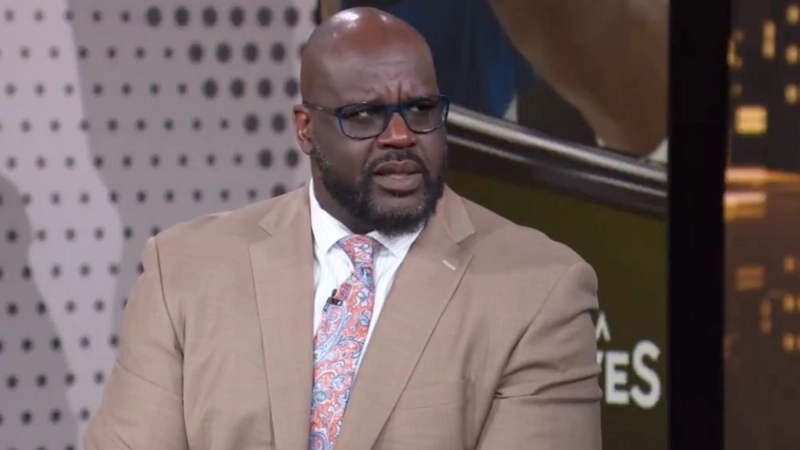 Shaq facing backlash over comment on live TV as presenter forced to correct NBA legend