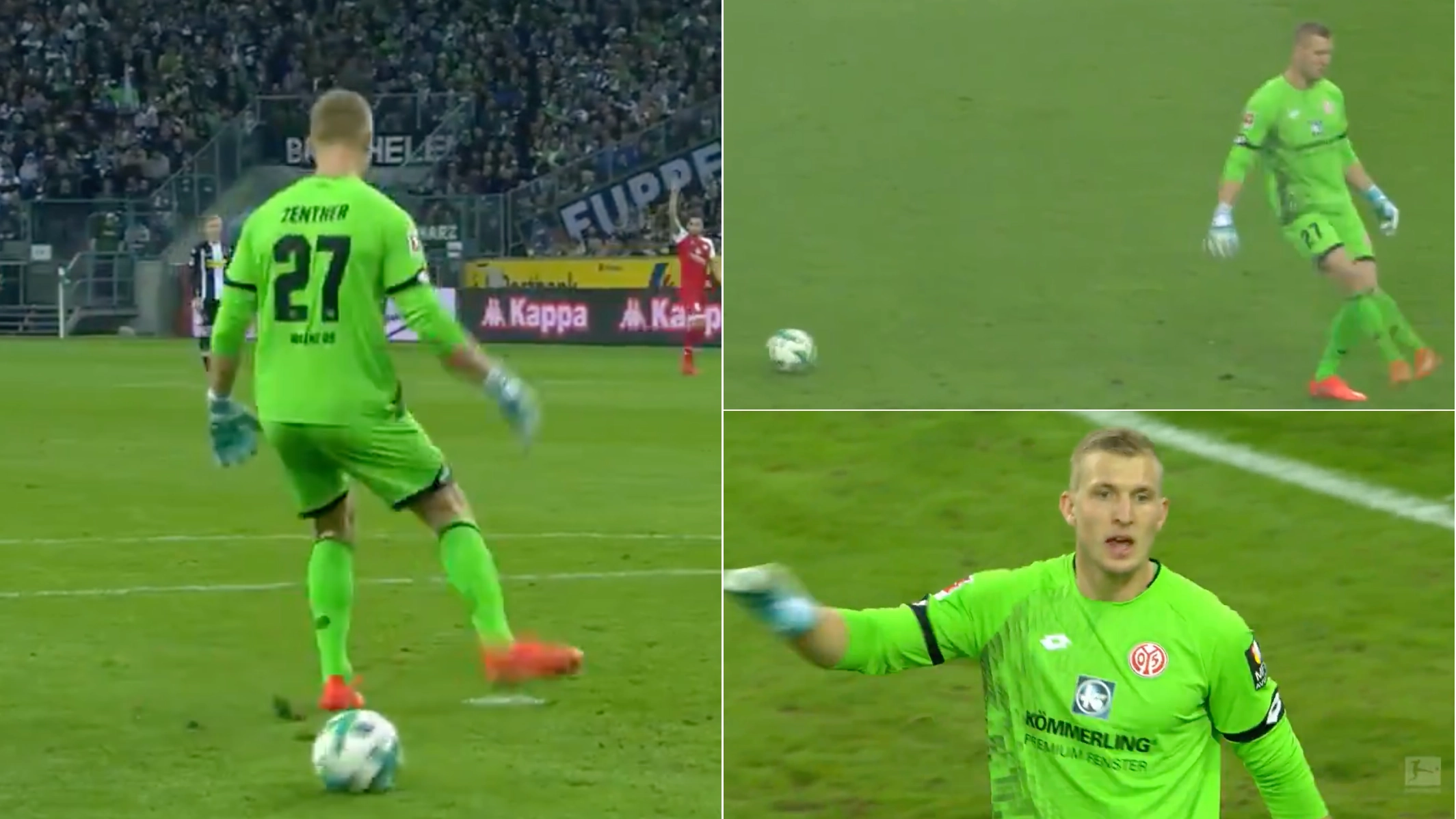Five years ago today, the 'ghost pass' was invented by Mainz goalkeeper Robin Zentner