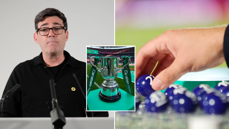 Mayor of Greater Manchester is ‘worried about where English football is heading’ after seeing changes to this season’s Carabao Cup