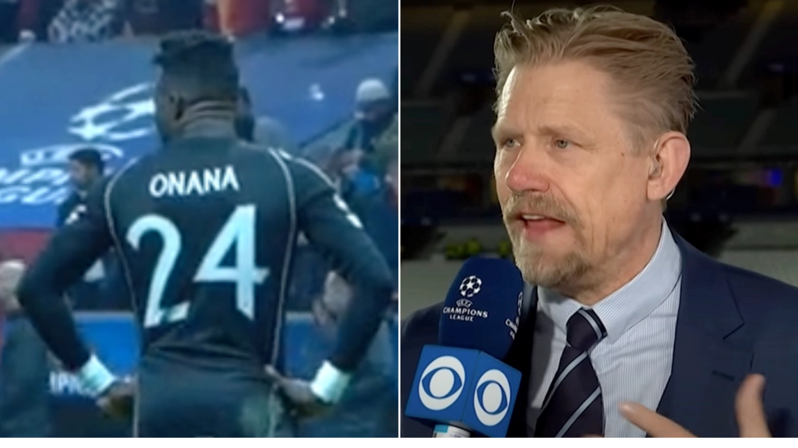 Peter Schmeichel's reaction to Andre Onana mistake vs Galatasaray says it all