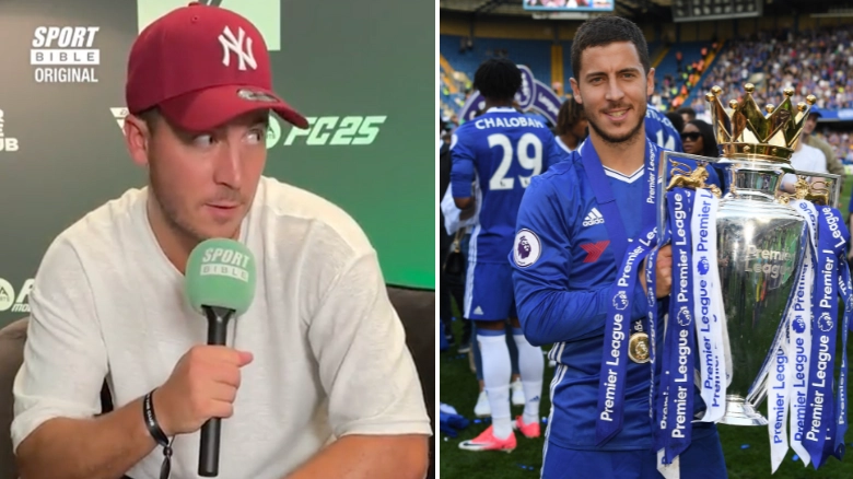 Eden Hazard makes surprising choice when naming most talented player he ever played with