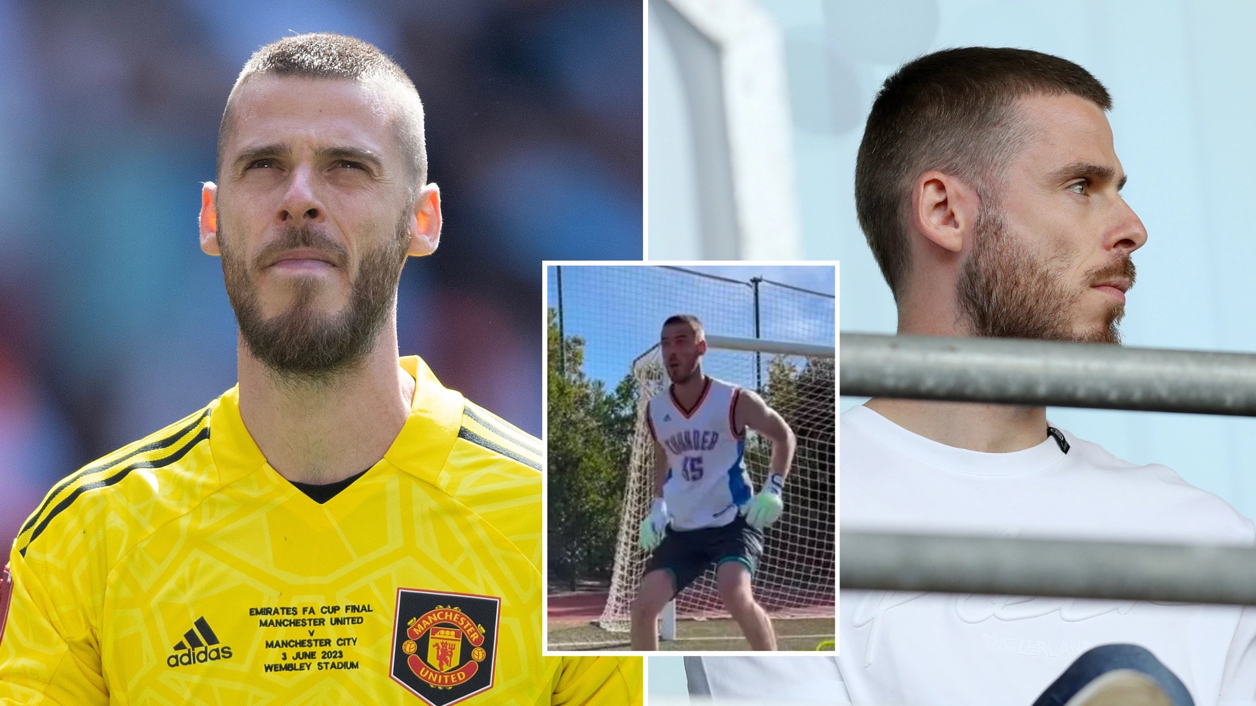 David de Gea is in talks with a new club after leaving Manchester United