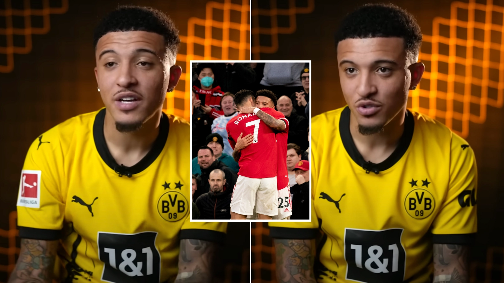 Jadon Sancho's latest comments about Cristiano Ronaldo are guaranteed to surprise Erik ten Hag