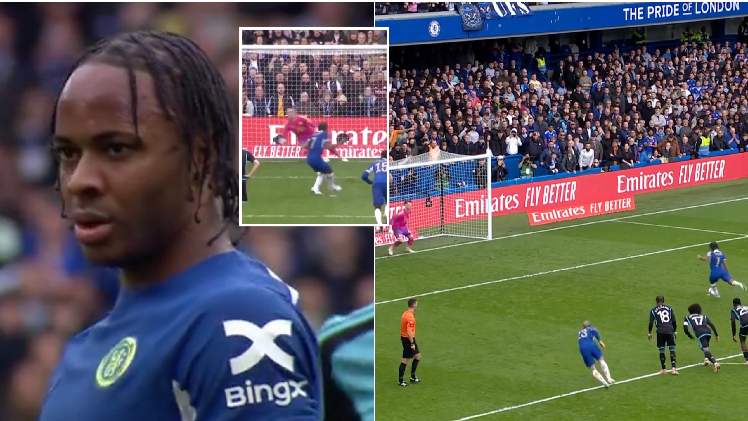 Fans make same point about Cole Palmer after Raheem Sterling misses penalty against Leicester