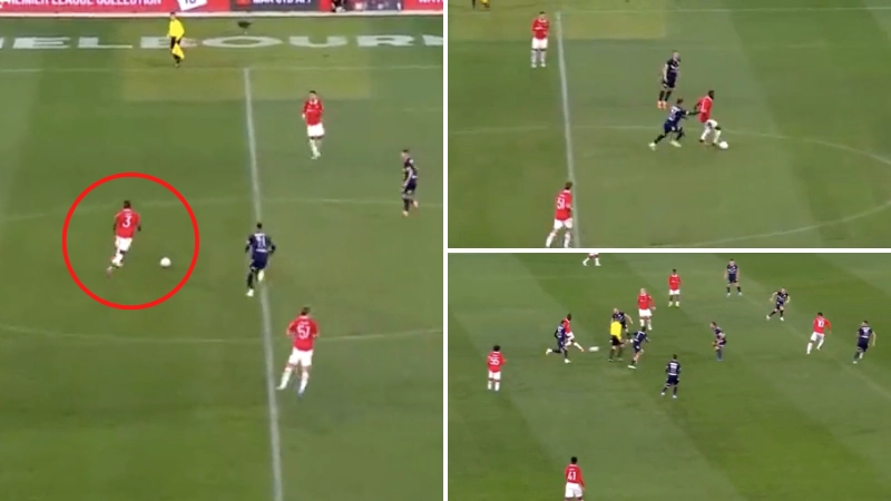 Eric Bailly Has Turned Into A Pre-Season Playmaker, Produces Insane Run And Assist For Marcus Rashford