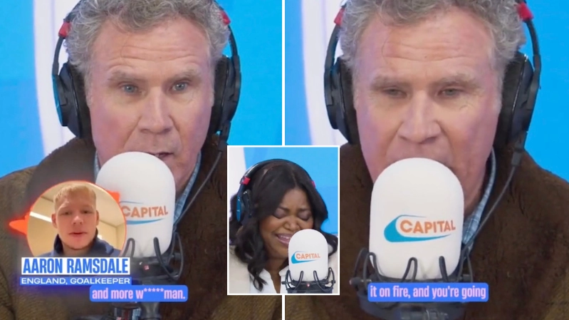 Will Ferrell warns Aaron Ramsdale he's 'delivering a bag of sh*t to his door' ahead of England vs USA