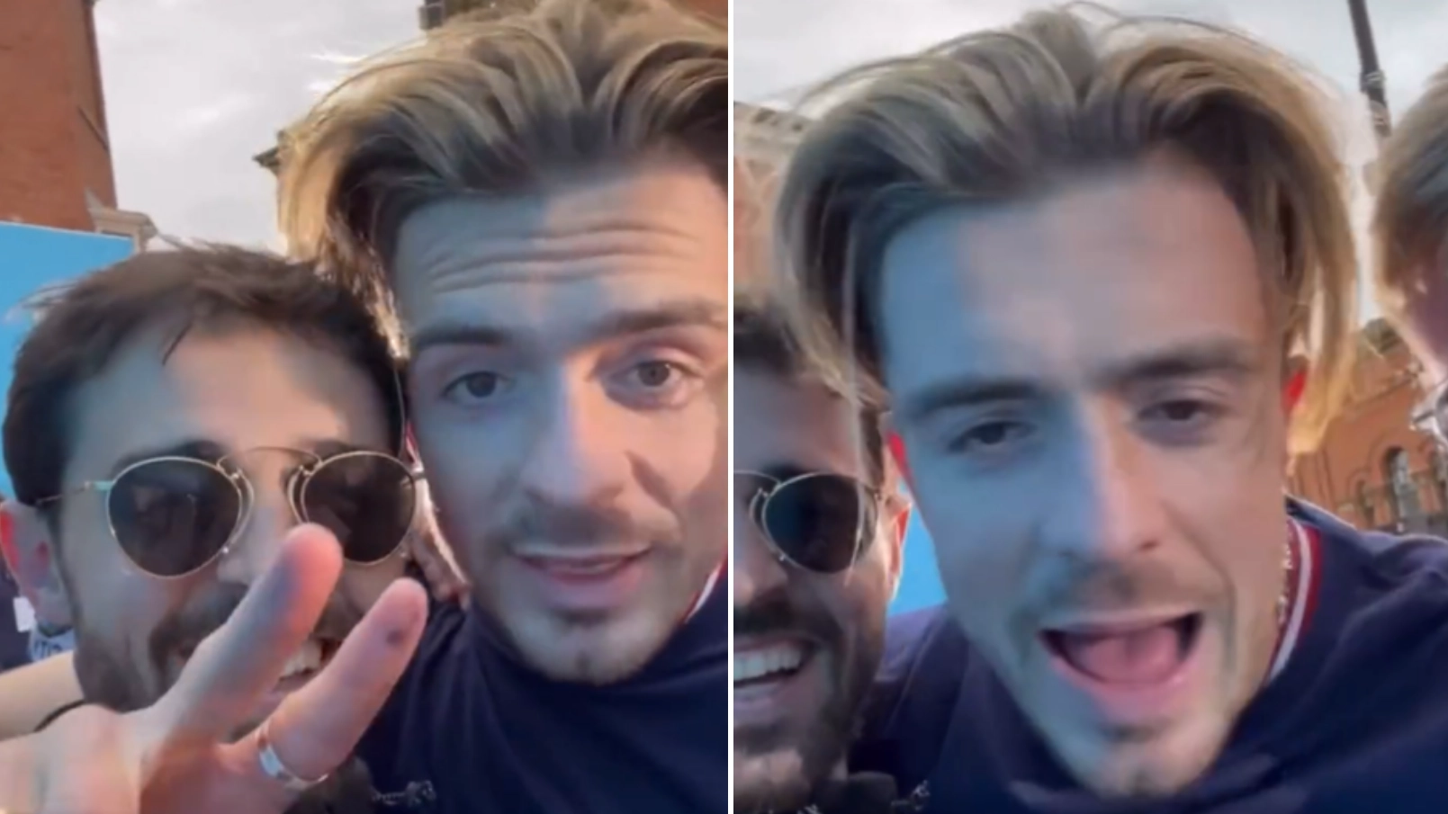 Jack Grealish Accused Of Being Disrespectful After Bizarrely Taunting Miguel Almiron At Man City's Title Parade