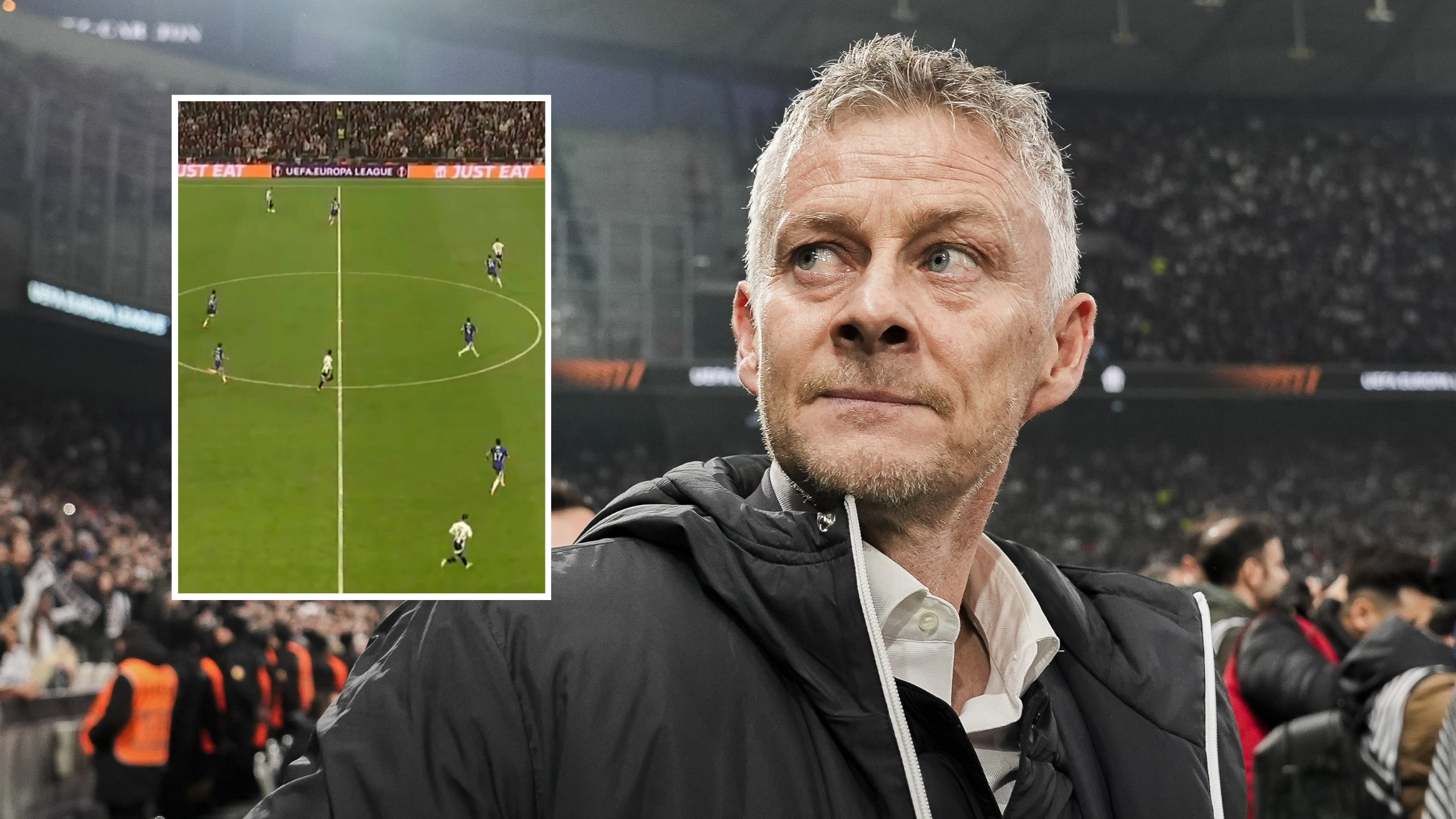 Ole Gunnar Solskjaer's first official game as Besiktas manager has got Man Utd fans talking 