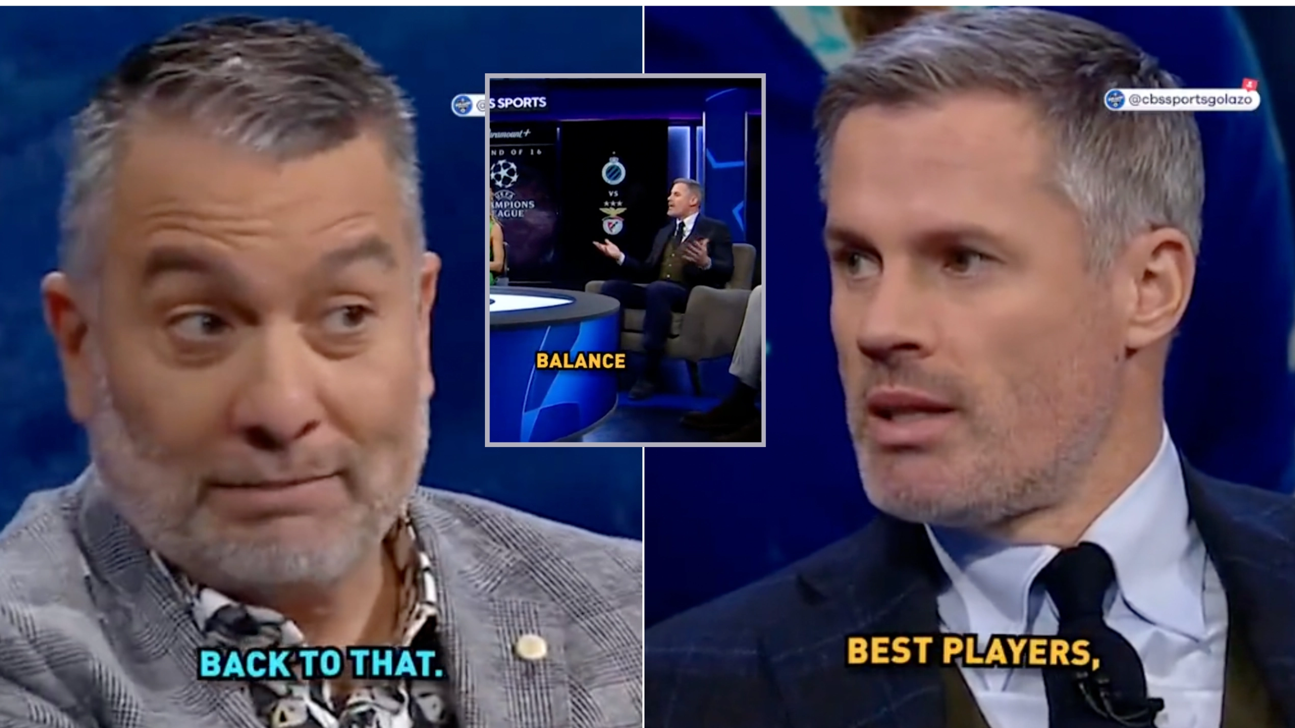 Jamie Carragher absolutely owns Spanish journalist Guillem Balague on Premier League finances